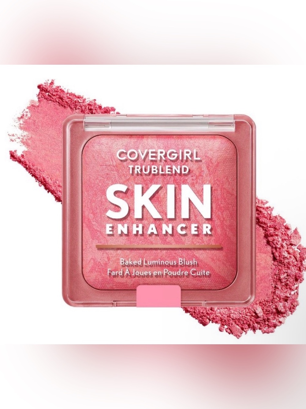 Nwt- COVERGIRL Trublend Skin Enhancer Baked Luminous Blush — Rose Pink